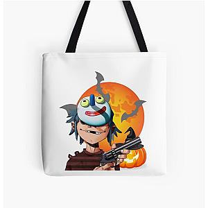 Gorillaz Bags - Gorillaz Halloween All Over Print Tote Bag RB2709