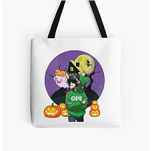 Gorillaz Bags - Gorillaz Halloween All Over Print Tote Bag RB2709