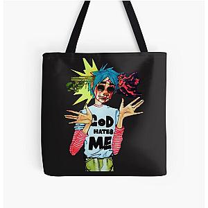 Gorillaz Bags - Gorillaz All Over Print Tote Bag RB2709