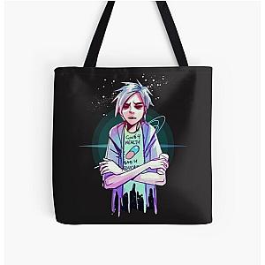 Gorillaz Bags - Gorillaz All Over Print Tote Bag RB2709