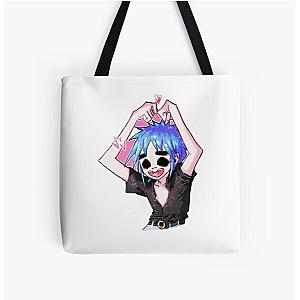 Gorillaz Bags - Gorillaz All Over Print Tote Bag RB2709