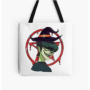 Gorillaz Bags - Gorillaz 2D Halloween All Over Print Tote Bag RB2709