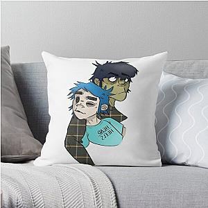 Gorillaz Pillows - Gorillaz Throw Pillow RB2709