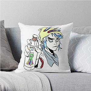 Gorillaz Pillows - Gorillaz Throw Pillow RB2709