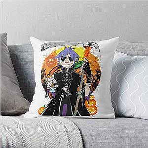 Gorillaz Pillows - Gorillaz Halloween Throw Pillow RB2709