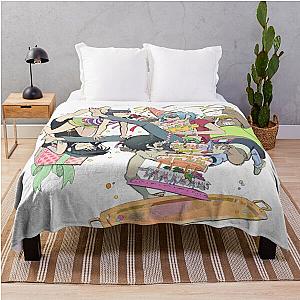 Gorillaz Blanket - Gorillaz - Funny Birthday Party Throw Blanket RB2709