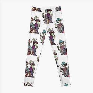 Gorillaz Leggings - Gorillaz Minimalize 17K Leggings RB2709