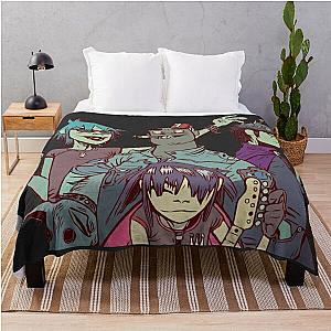 Gorillaz Blanket - Gorillaz Minimalize 16K Throw Blanket RB2709