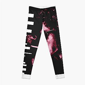 Gorillaz Leggings - Mens Funny Gorillaz Smoking Monkey Pink Gifts For Movie Fans Leggings RB2709