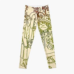 Gorillaz Leggings - Gorillaz Minimalize 4K Leggings RB2709