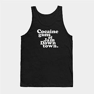 Gorillaz Tank Tops - Cocaine guns of Jamdown town Murdoc Replica Tank Top TP0310