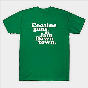 Gorillaz T-Shirts - Cocaine guns of Jamdown town Murdoc Replica T-Shirt TP0310