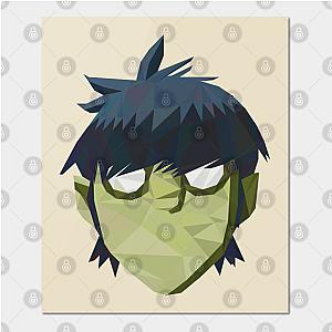 Gorillaz Posters - Gorillaz Murdoc Head Poly-Art Poster TP0310