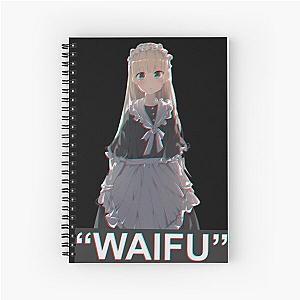 Gosick Victorique de blois Glitch Waifu Spiral Notebook