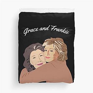 Grace Frankie Hugging Duvet Cover