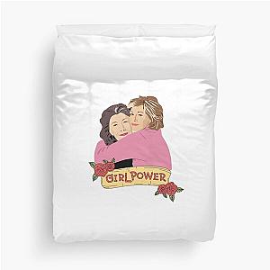 Grace and Frankie Girl Power Duvet Cover becomes: 

Grace Frankie Girl Power Duvet Cover