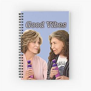 Grace and Frankie Spiral Notebook