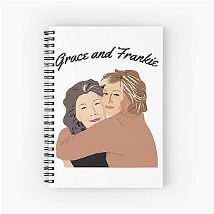 Grace and Frankie Hug Spiral Notebook