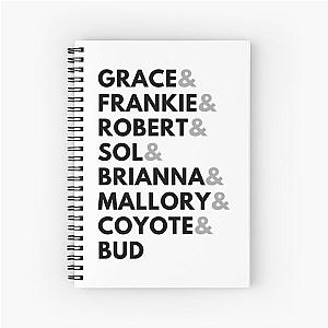 Grace and Frankie Notebook