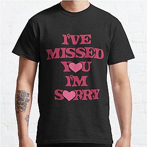 Gracie Abrams ‘i've Missed You I'm Sorry’ Sticker Classic T-Shirt RB1306