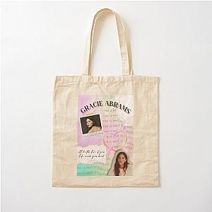 Gracie Abrams Poster Design Cotton Tote Bag RB1306