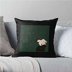 This Is What It Feels Like Gracie Abrams Album Cover Sticker Throw Pillow RB1306