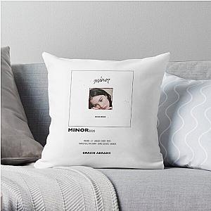 Birthday Gift Gracie Abrams Minor Minimalist Throw Pillow RB1306