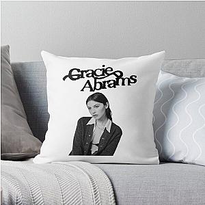 Gracie Abrams Merch Portrait Throw Pillow RB1306