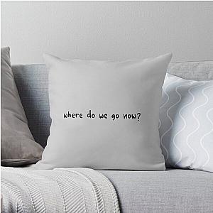 gracie abrams where do we go now Throw Pillow RB1306