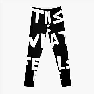 Mens Funny Gracie Abrams Art This Is What It Feels Like Leggings RB1306