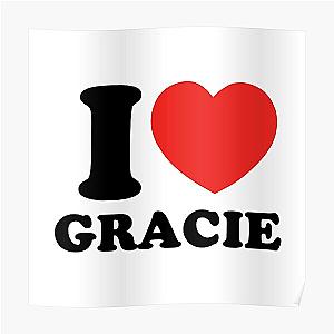 I heart Gracie Abrams Poster RB1910