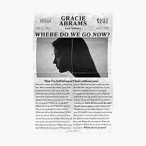 where do we go now gracie abrams poster Poster RB1910