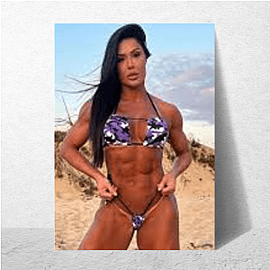 Sculpted Beauty Symbol Gracyanne Barbosa Posters