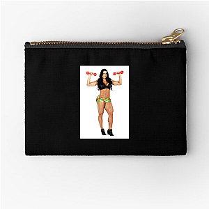 Discipline And Dedication Gracyanne Barbosa Zipper Pouches