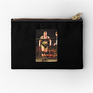 Wrestle Hard Like Grado Grado Zipper Pouches