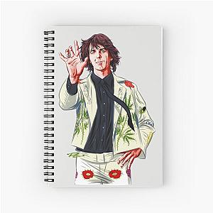 Gram Parsons - An illustration by Paul Cemmick Spiral Notebook