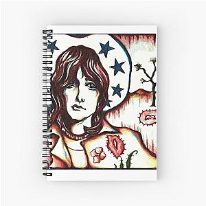 Gram Parsons Joshua Tree Spiral Notebook