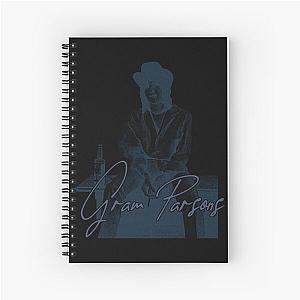 Gram Parsons Outlaw Country Vices Tribute  Spiral Notebook