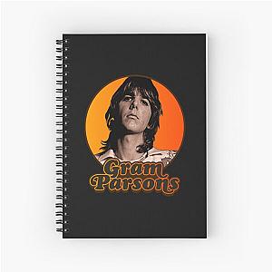 Gram Parsons Singer 007 Spiral Notebook