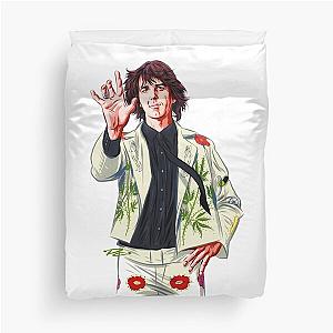 Gram Parsons - An illustration by Paul Cemmick Duvet Cover