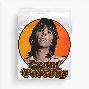 Outlaw Country Retro Americana Tribute Gram Parsons Duvet Cover