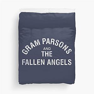 Gram Parsons and the Fallen Angels white Duvet Cover