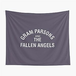 Gram Parsons and the Fallen Angels white Tapestry