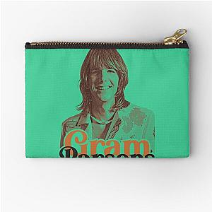 Gram Parsons Outlaw Country Cosmic Americana Tribute Zipper Pouch