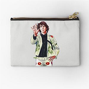 Gram Parsons - An illustration by Paul Cemmick Zipper Pouch