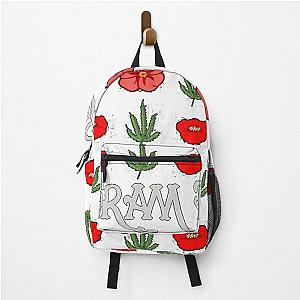 Gram Parsons and the Fallen Angels (white - distressed) Backpack