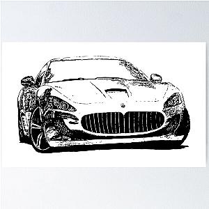 Gran Turismo Sketch Poster