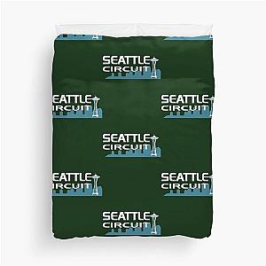 Gran Turismo 4 Gaming Playstation Vintage Racing Seattle Circuit Track from GT4 Duvet Cover