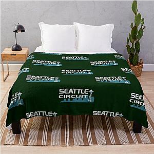 Gran Turismo 4 Gaming Playstation Vintage Racing Seattle Circuit Track from GT4 Throw Blanket