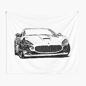 Gran Turismo Sketch Tapestry